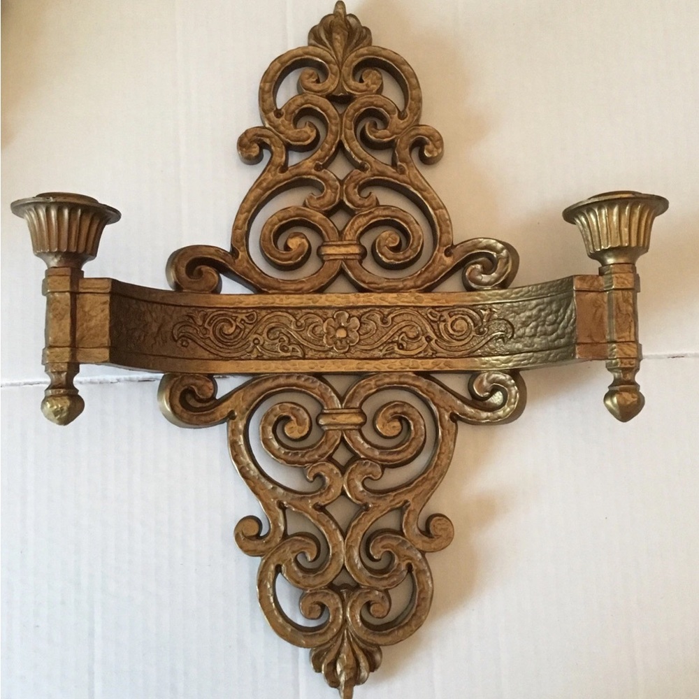 Antique-Style Gold Decorative Wall Hooks - Ornamental Metal Accent - Picture 7 of 12